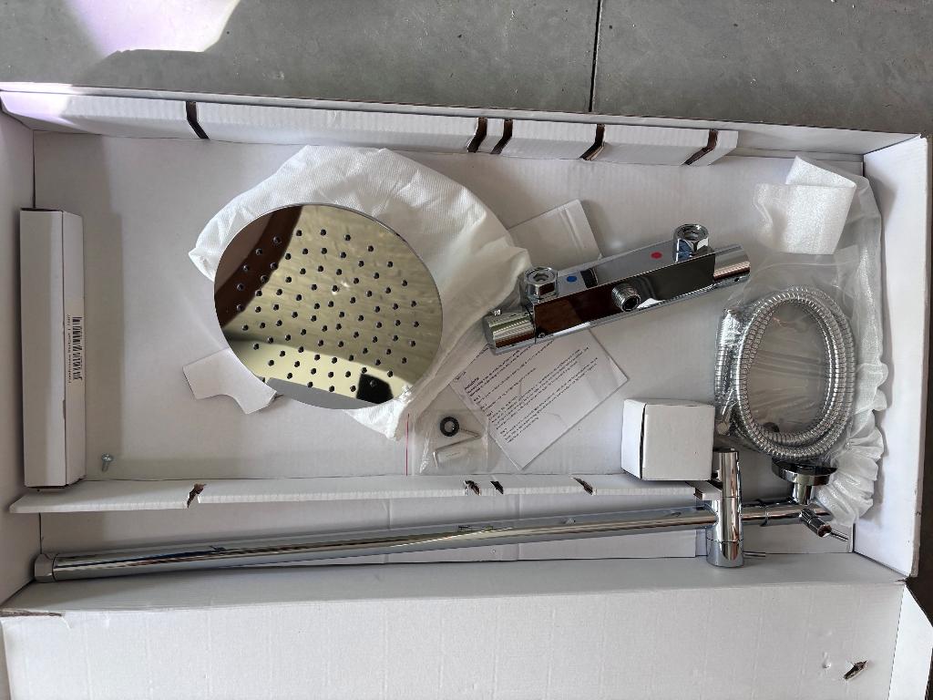 Douchekraan Saniclass Brauer, Ophalen, Nieuw, Chroom, Douche