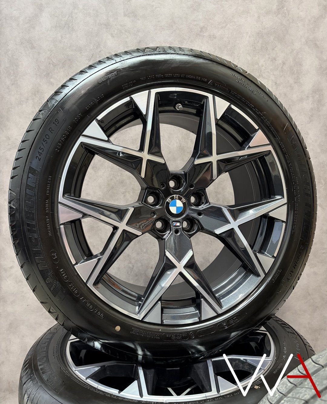 19'' BMW X3 G45 G70 M-Sport 1035M velgen BTW set Michelin, 19 inch, -, -, Banden en Velgen