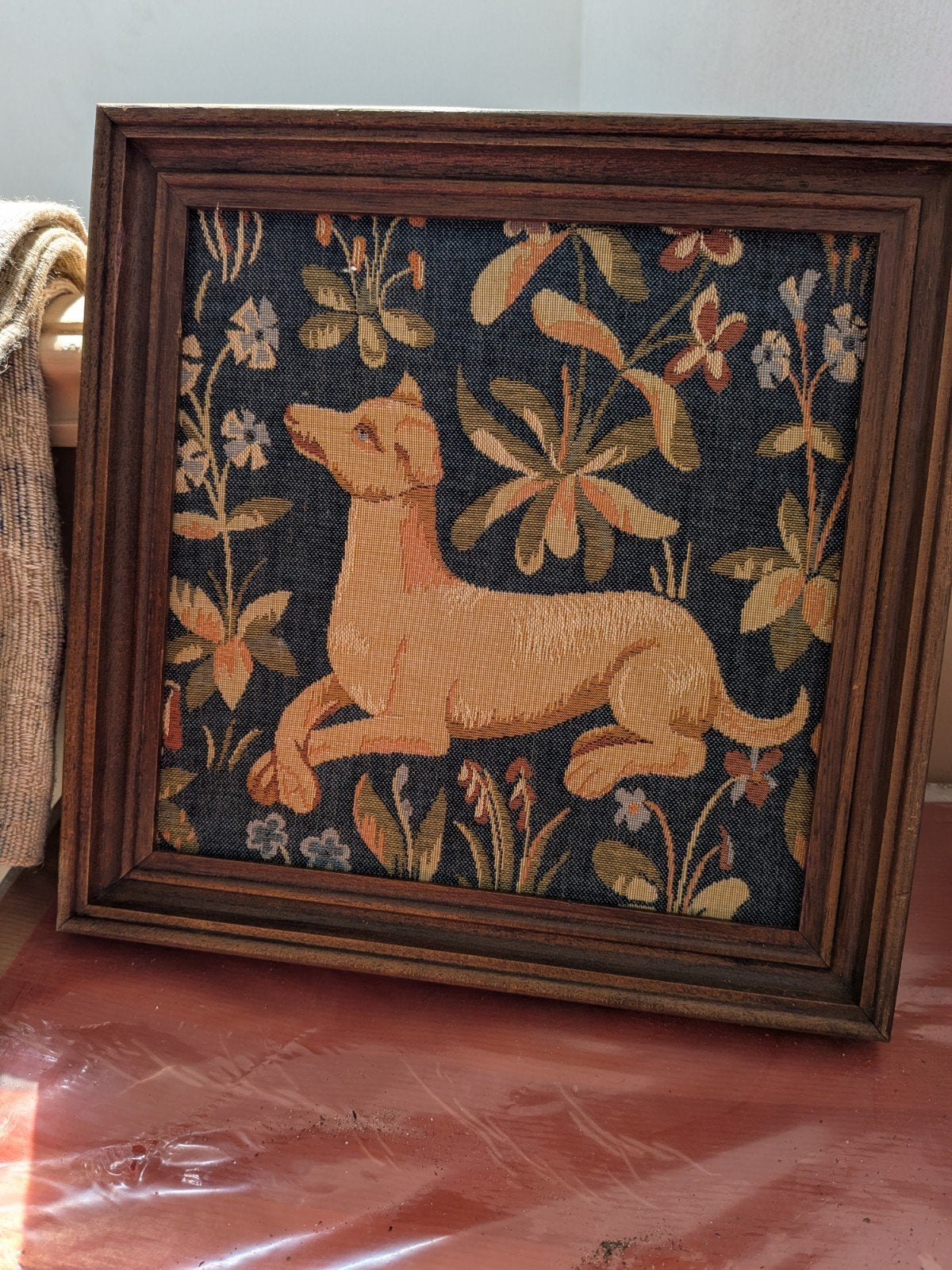 Vintage gobelin kader, Ophalen, Vintage