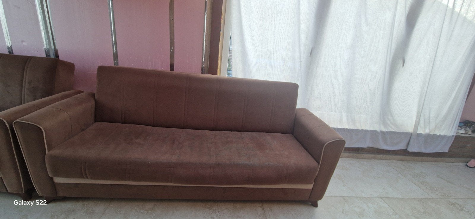 Divan 3 place, Ophalen