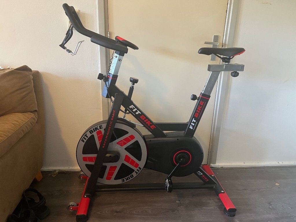 Fit Bike Spinningfiets, Sport en Fitness, Ophalen, Zo goed als nieuw, Spinningfiets