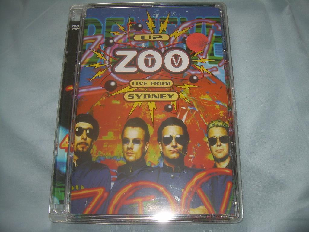 DVD - U2 ‎– ZooTV Live From Sydney, Alle leeftijden, Ophalen of Verzenden, Zo goed als nieuw, Muziek en Concerten