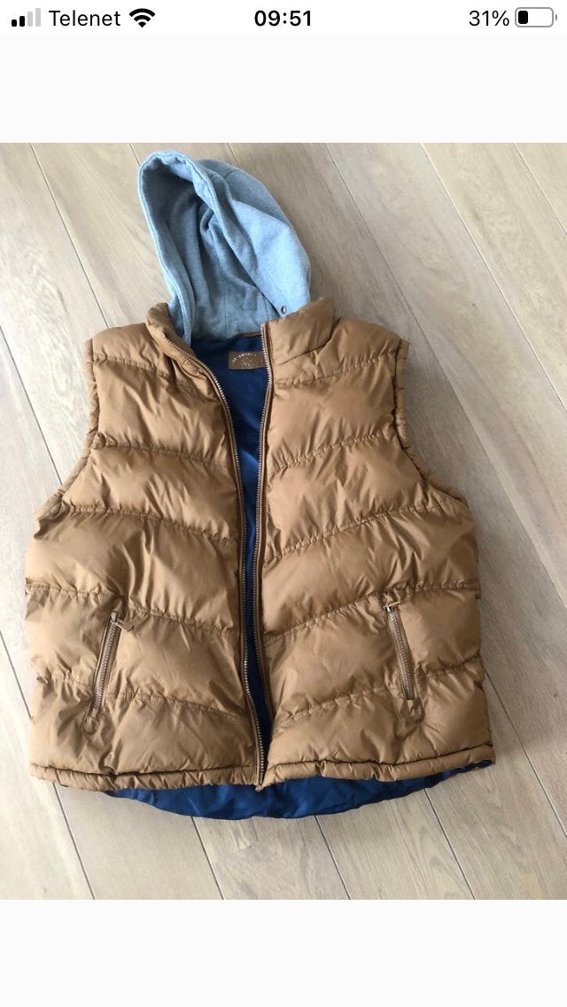 Bodywarmer, Enlèvement, Comme neuf