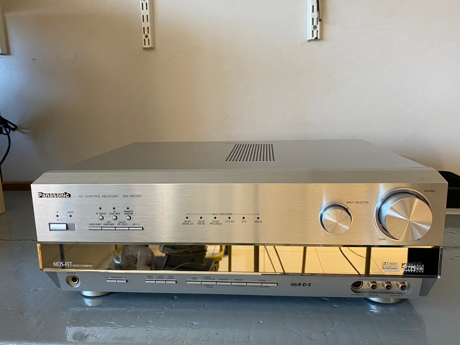 Panasonic hifi receiver, Audio, Tv en Foto, Ophalen of Verzenden, Zo goed als nieuw