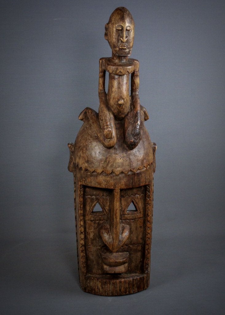 62 cm hoog Dogon-masker uit Mali, Ophalen, Masker