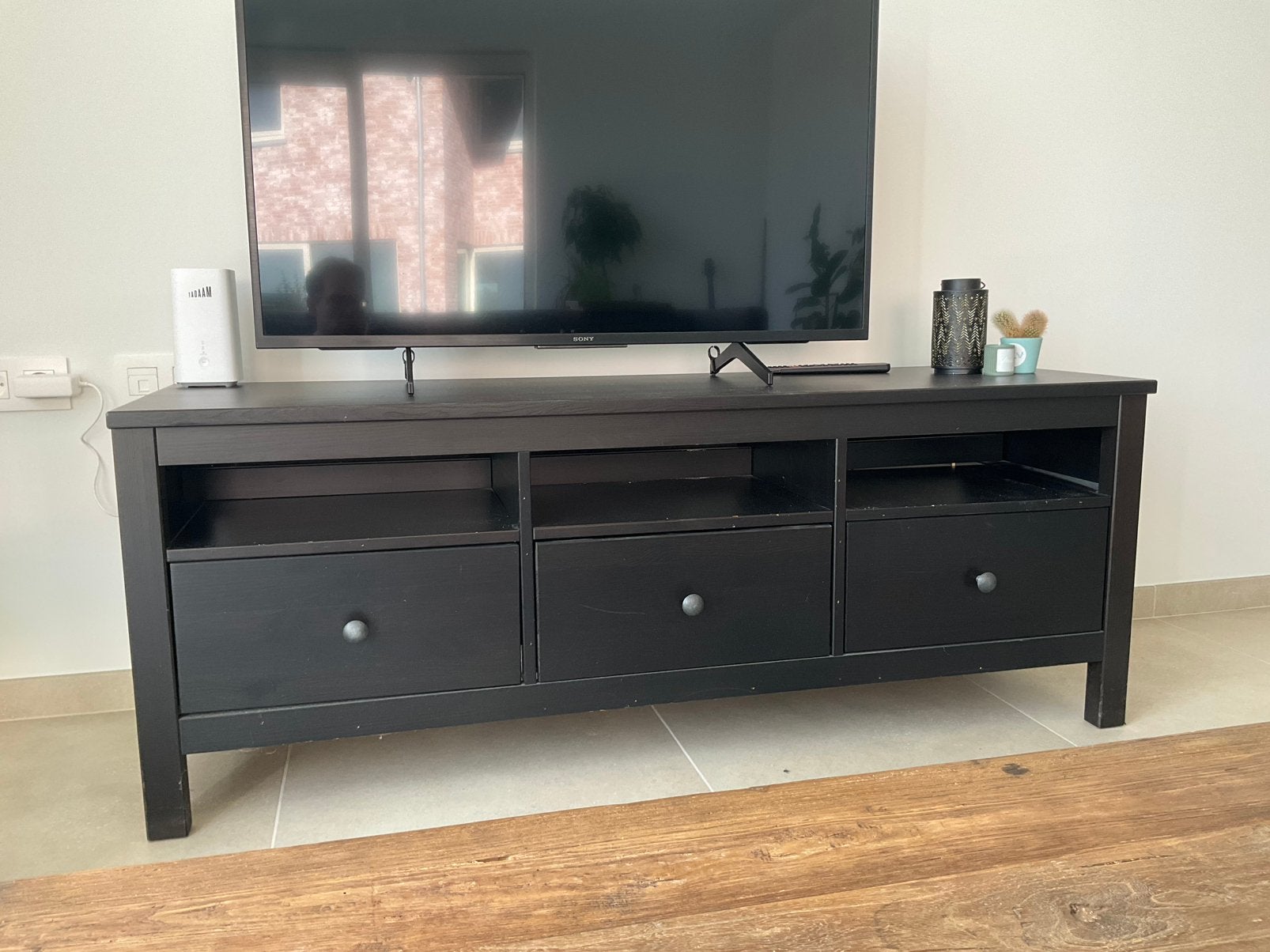 Ikea Hemnes TV meubel, Enlèvement, Utilisé
