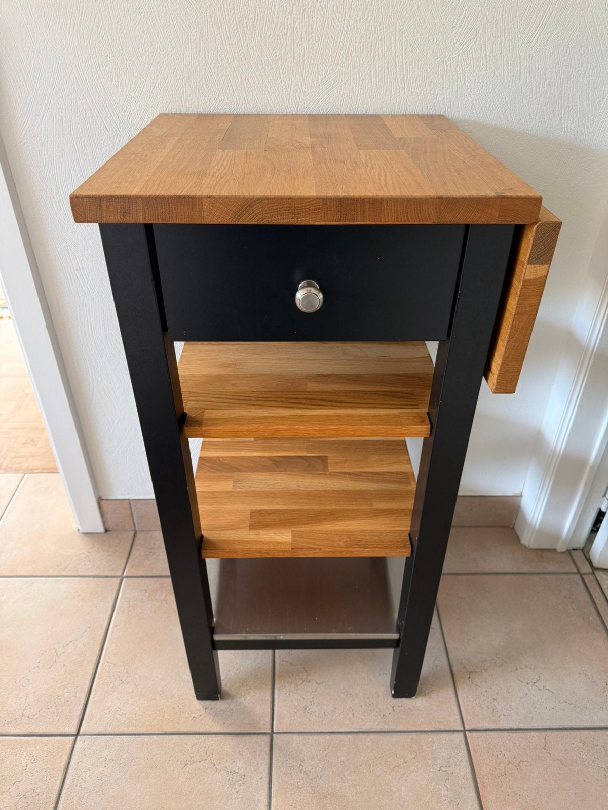 Ikea roltafel, Huis en Inrichting, Ophalen, Minder dan 55 cm, Gebruikt, Vierkant