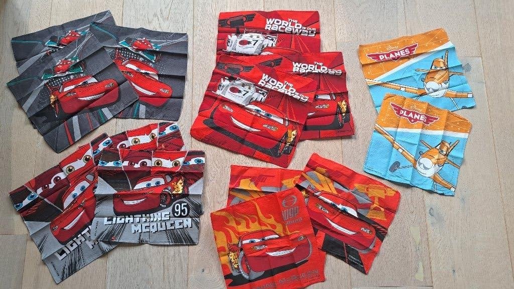 Kinderzakdoeken, Ophalen, Nieuw