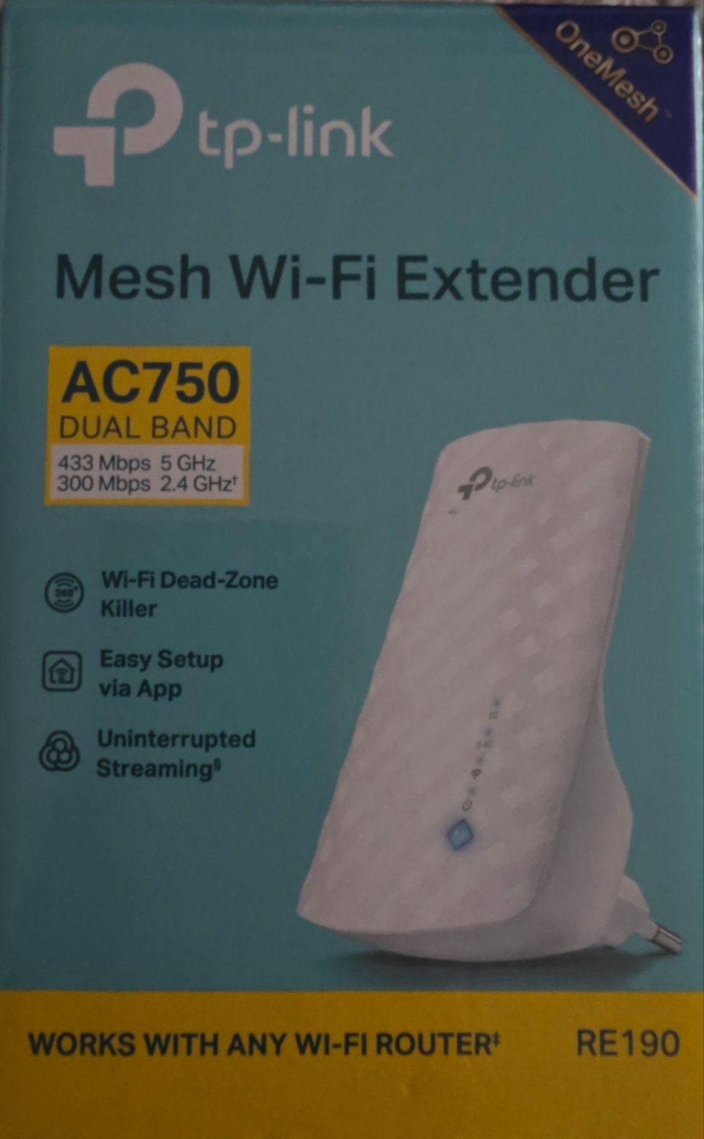 TP-Link RE190 WiFi-netwerk, Ophalen of Verzenden