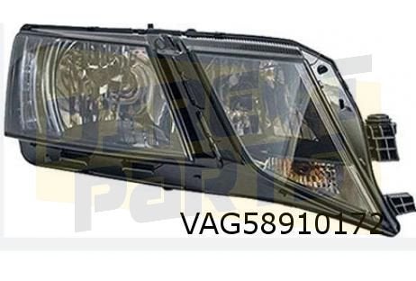 Skoda Octavia (3/17-6/20) Koplamp Rechts (halogeen) Originee, Neuf, -, -, Skoda