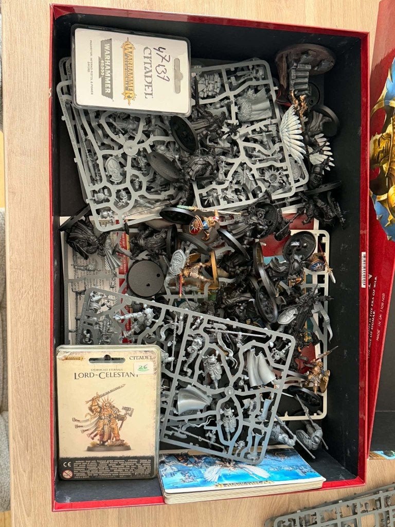 Stormcast Eternals dominion box, Hobby en Vrije tijd, Ophalen of Verzenden, Zo goed als nieuw, Warhammer, Figuurtje(s)