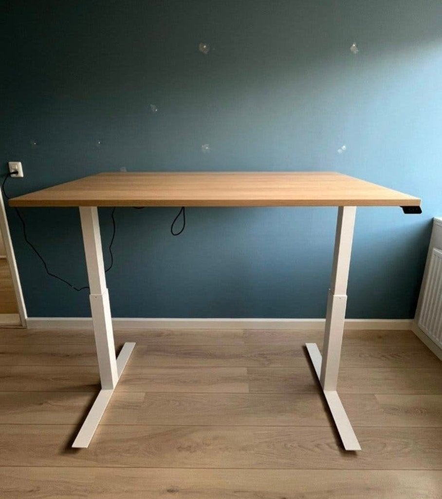 Bureau électrique 160x80cm linak, Maison & Meubles, Bureaux, 160 cm, Voortman, Bureau assis-debout, Électrique
