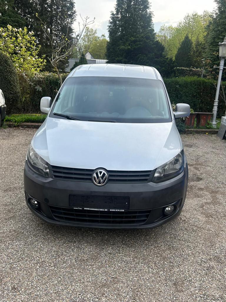 Volkswagen Caddy Maxi 7 plaatsen rolstoelwagen •EXPORT•, Auto's, Euro 5, Zwart, Volkswagen, 5 deurs