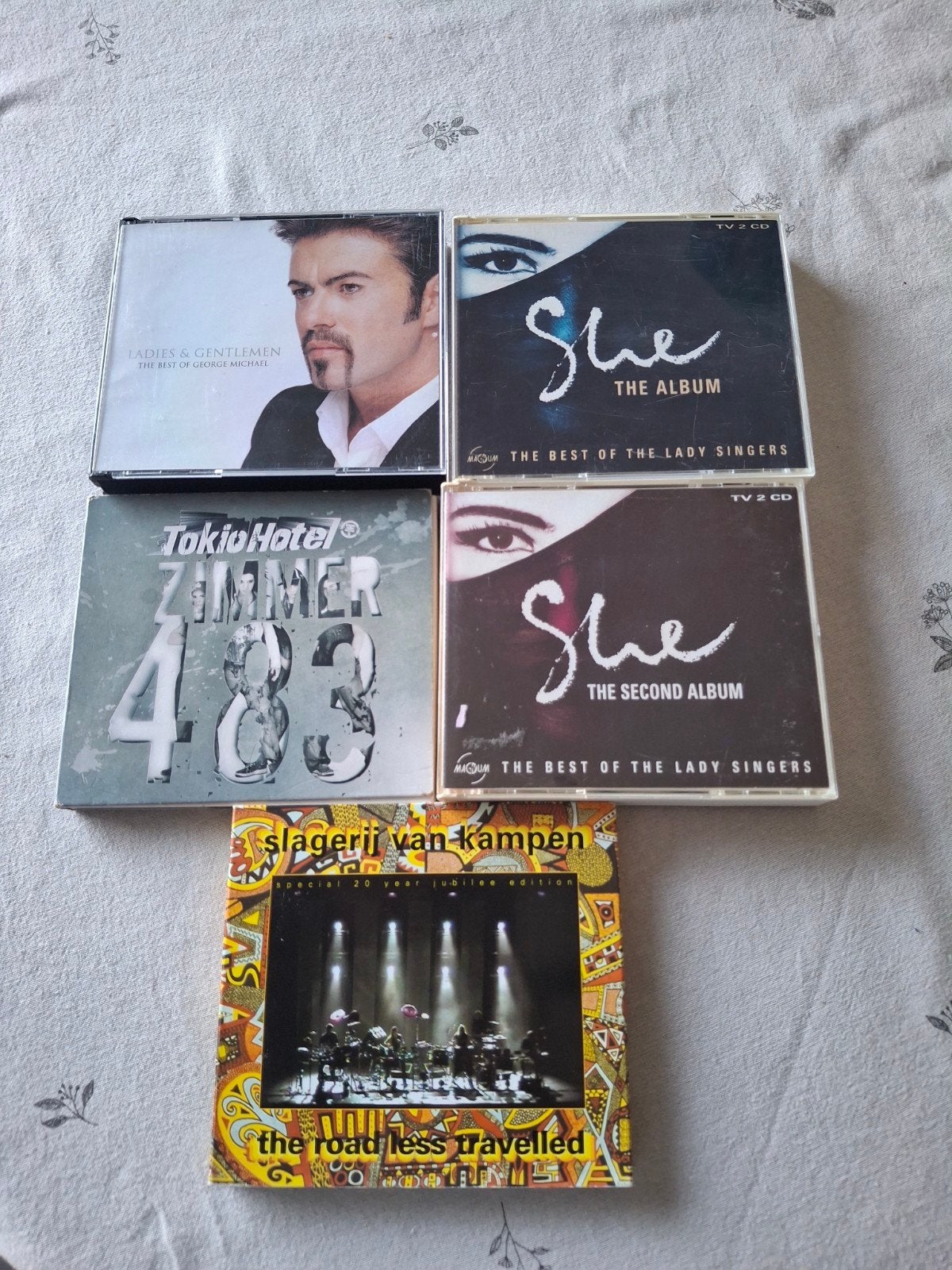 Dubbel cd boxen uitzoeken 2 euro, Ophalen of Verzenden