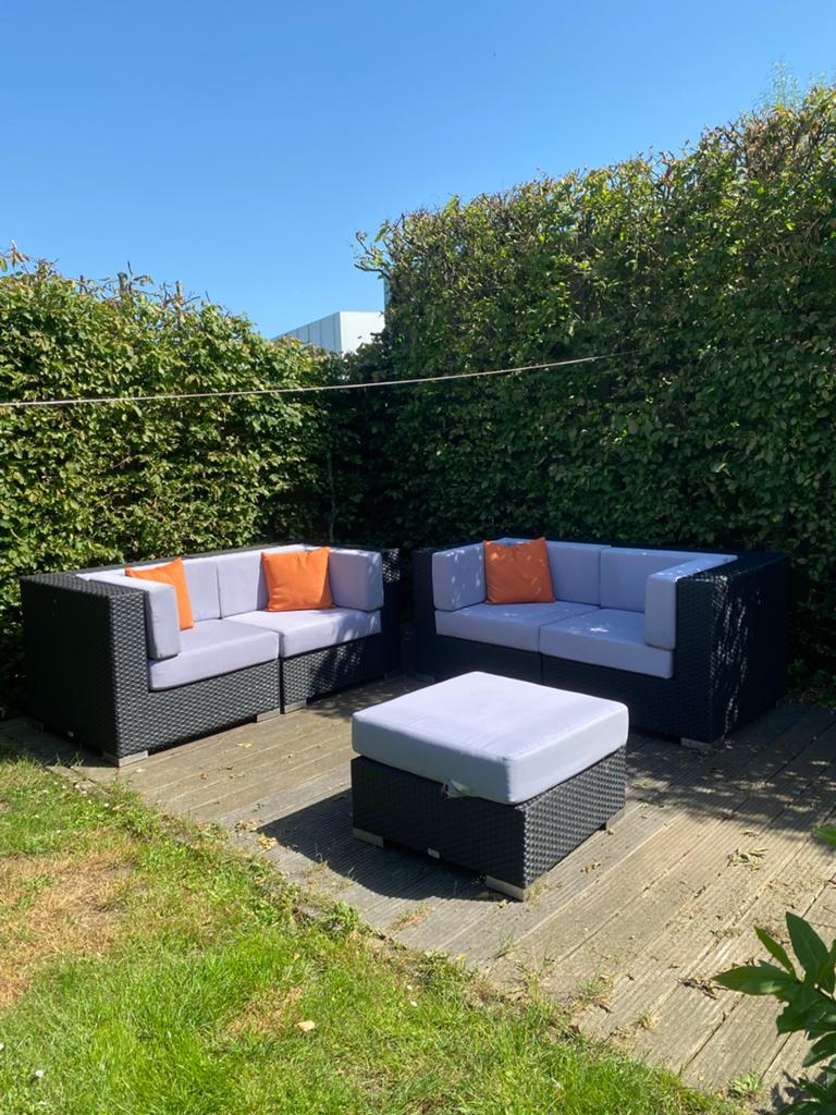 Loungeset tuin, Tuin en Terras, Ophalen, Gebruikt