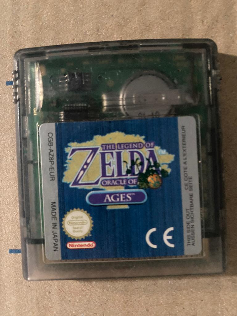 The Legend of Zelda Oracle of Ages game boy color, Enlèvement ou Envoi