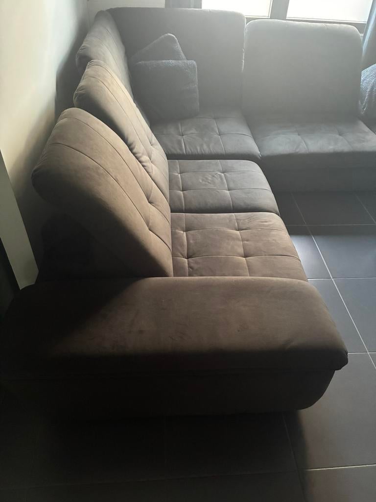 Mooie hoeksalon, 75 à 100 cm, Quatre personnes ou plus, 150 à 200 cm, Comme neuf