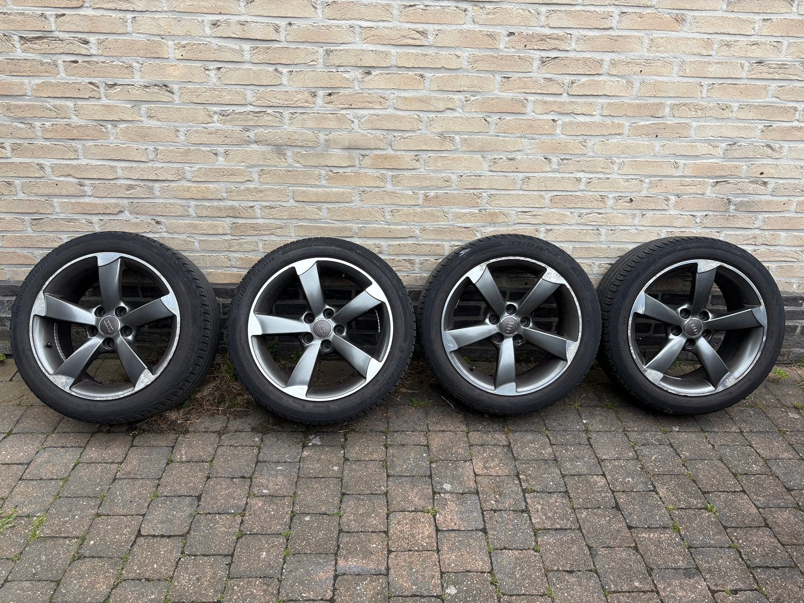 Jantes à rotor Audi 17 pouces, Autos : Pièces & Accessoires, Pneus & Jantes, Pneus et Jantes, Véhicule de tourisme, Pneus été