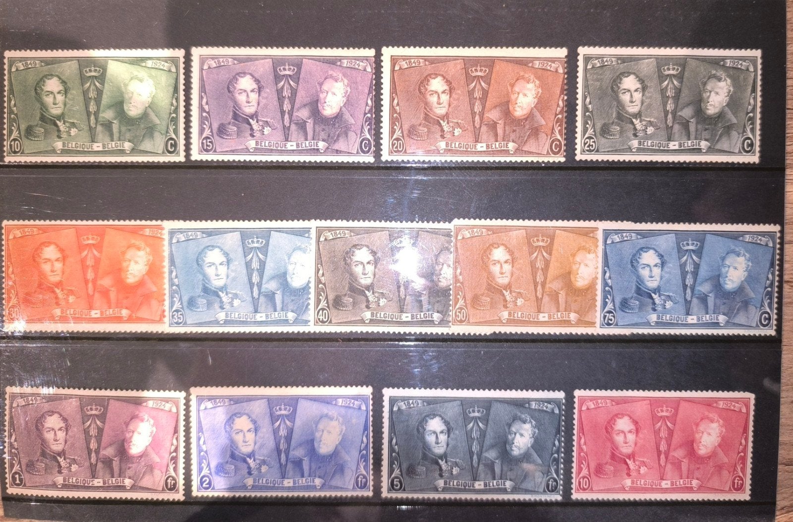 Jubileumreeks *, Timbres & Monnaies, Trace d'autocollant, 1 Autocollant, Enlèvement ou Envoi, Non oblitéré