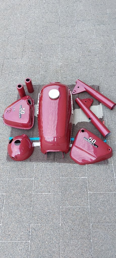 Suzuki AC 50 compleet laksetje, Enlèvement, Comme neuf, Réservoir, Autres marques