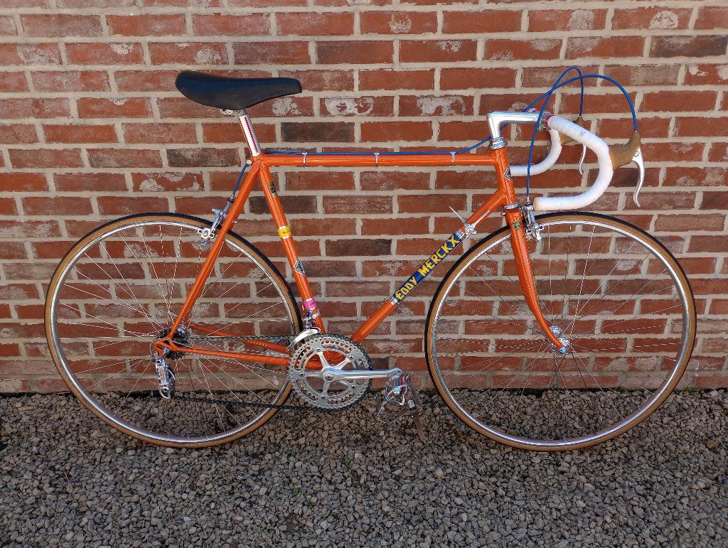 Eddy Merckx Molteni racefiets retro, Fietsen en Brommers, Ophalen