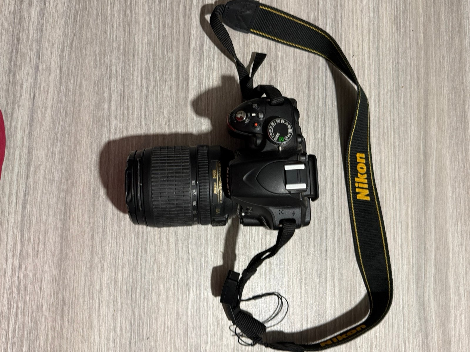 Nikon D3200 et Nikon AF-S 18-105 mm F/3,5-5,6G VR ED DX, Enlèvement ou Envoi, Manuel, Nikon