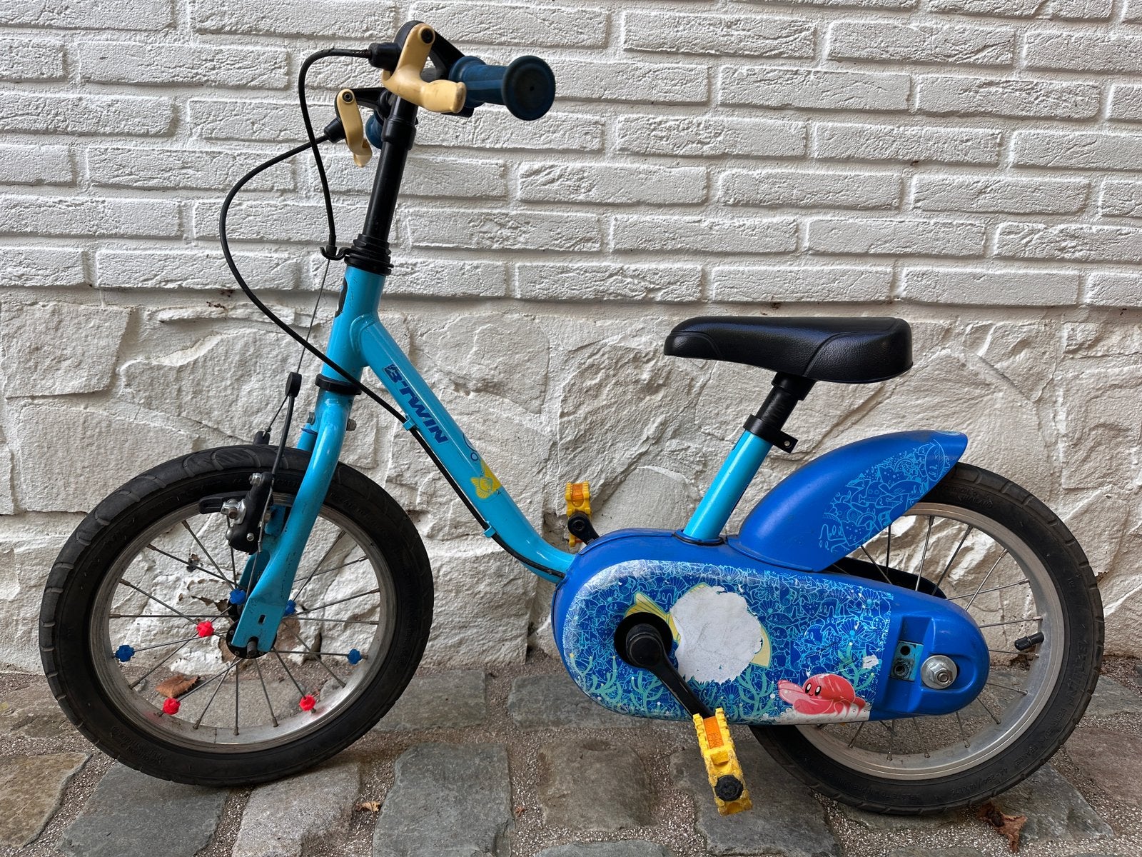 Kinderfiets, Fietsen en Brommers, Ophalen, Zo goed als nieuw, Minder dan 16 inch, Zijwieltjes