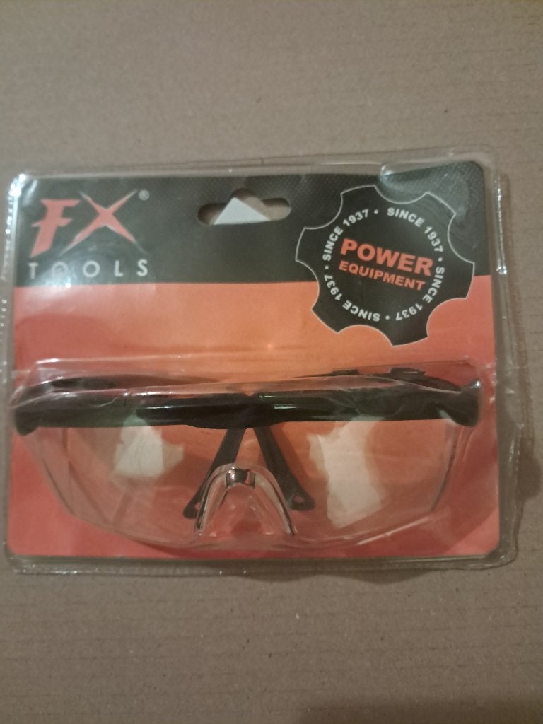 Lunettes de sécurité FX Tools transparentes. Neuf., Bricolage & Construction, Lunettes de protection, Enlèvement, Neuf