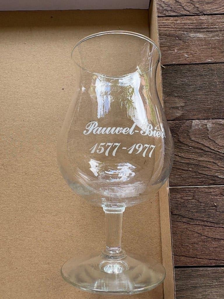 Pauwel-Bier 1577-1977, Enlèvement ou Envoi, Utilisé, Verre ou Verres, Autres marques