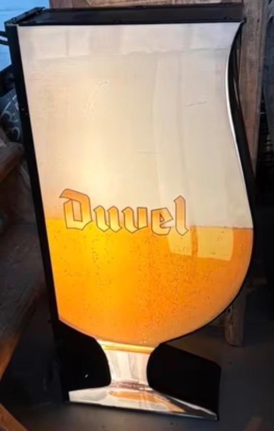 Duvel lichtbak, Ophalen, Gebruikt
