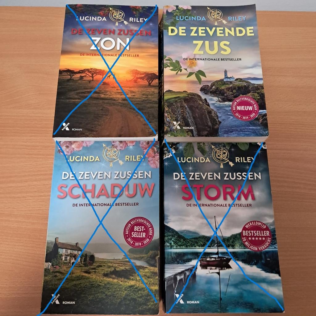 Nog 1 boek over van 'De 7 zussen' nl. "De ZEVENDE ZUS", Boeken, Ophalen, Zo goed als nieuw, Lucinda Riley