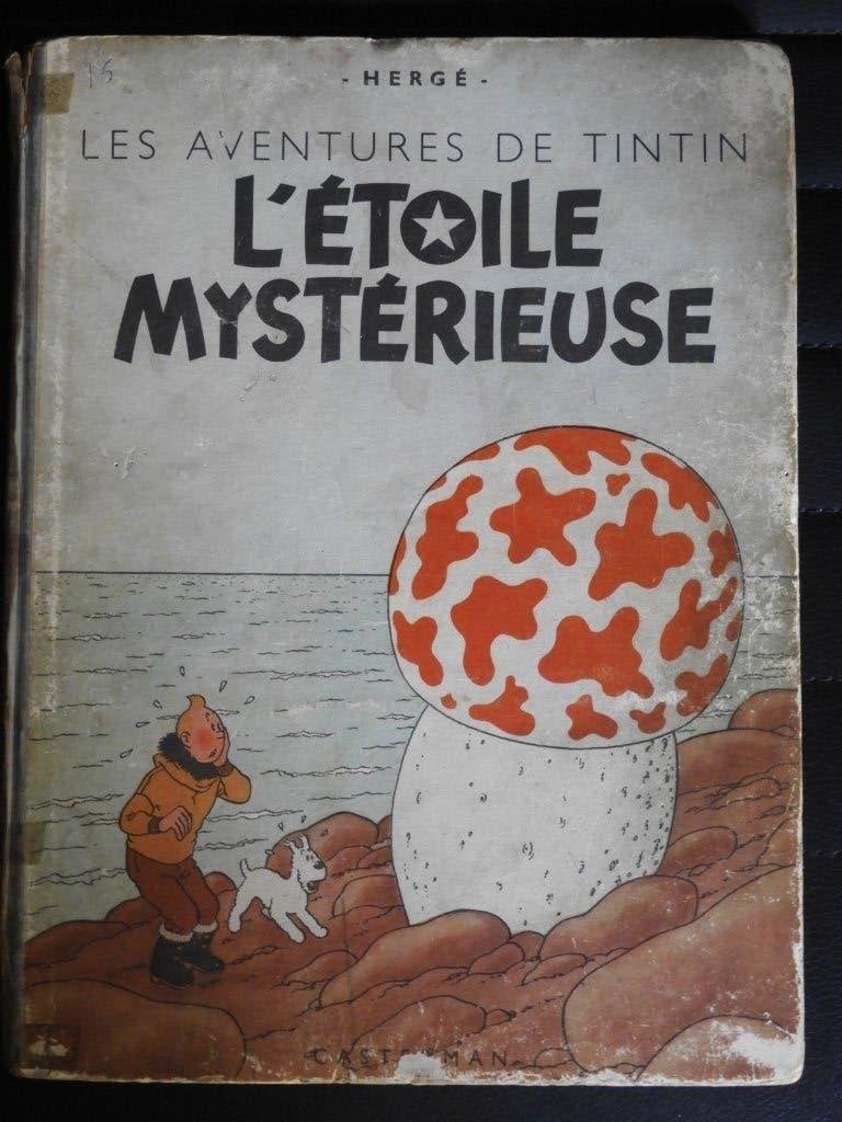Tintin - L'étoile Mystérieuse, Eén stripboek, Ophalen of Verzenden, Gelezen, Hergé.