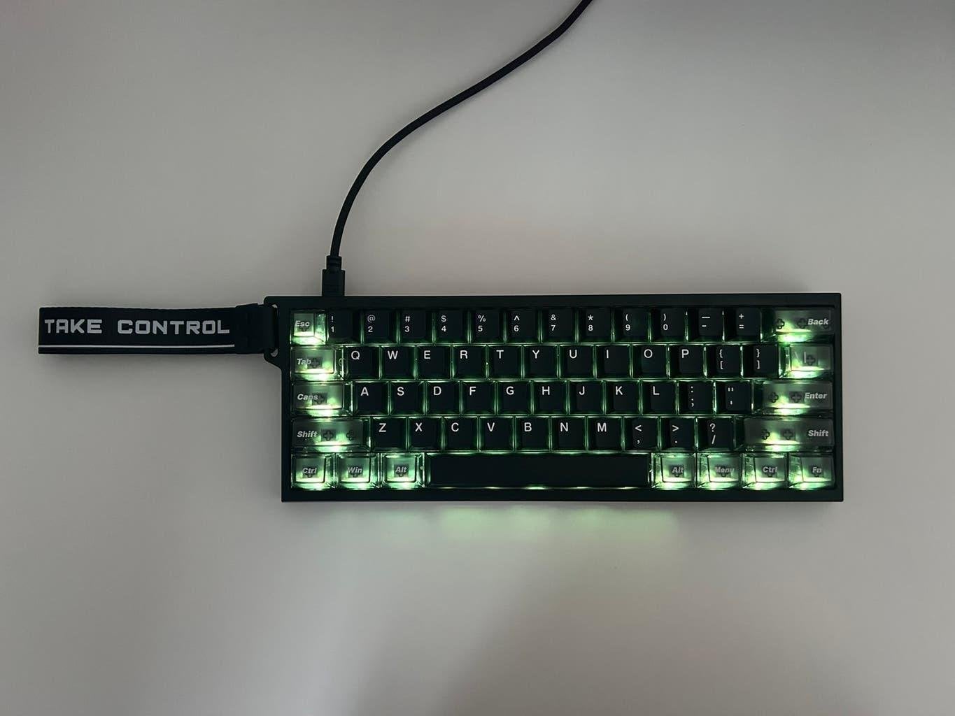 Madlight 60He, Informatique & Logiciels, Claviers, Comme neuf, Clavier gamer, Enlèvement