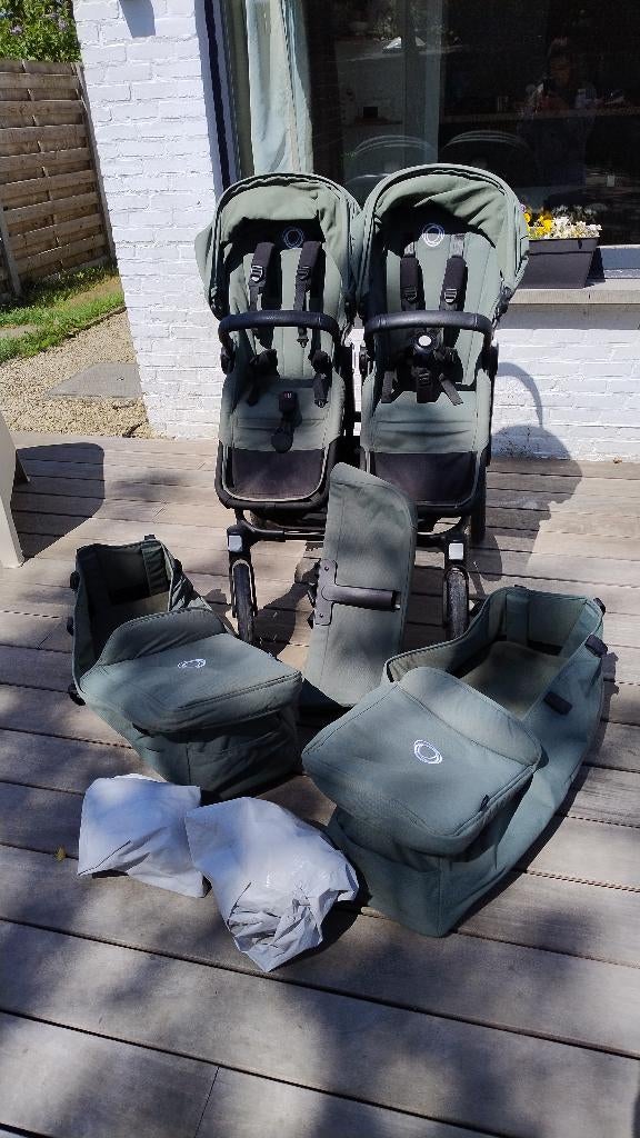Tweeling buggy, Ophalen, Zo goed als nieuw, Kinderwagen of Buggy