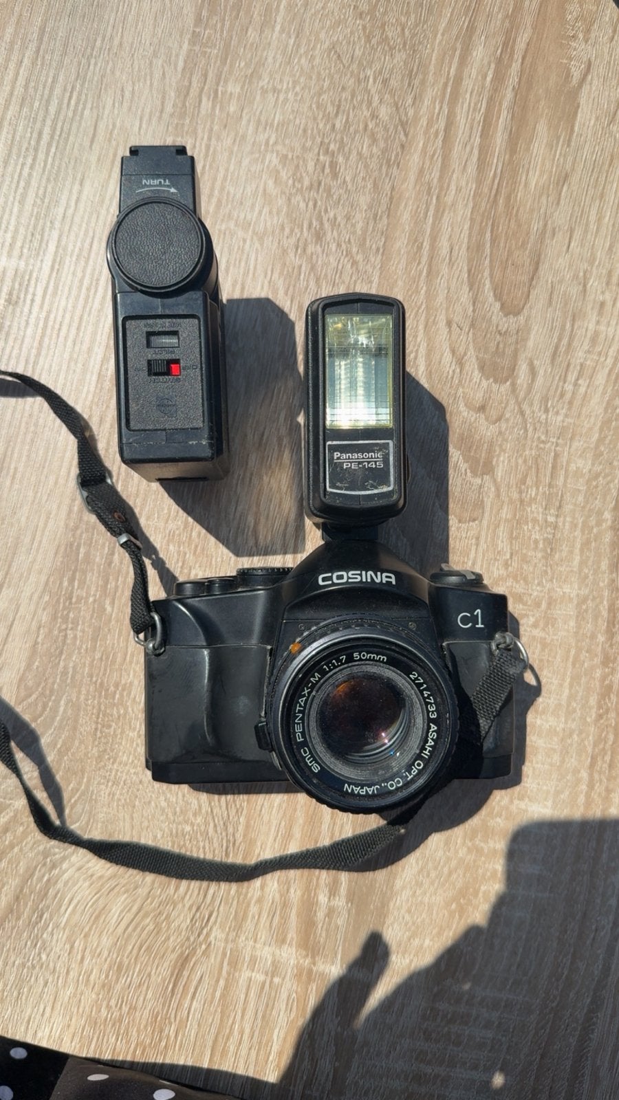 Cosina C1, Ophalen, Gebruikt