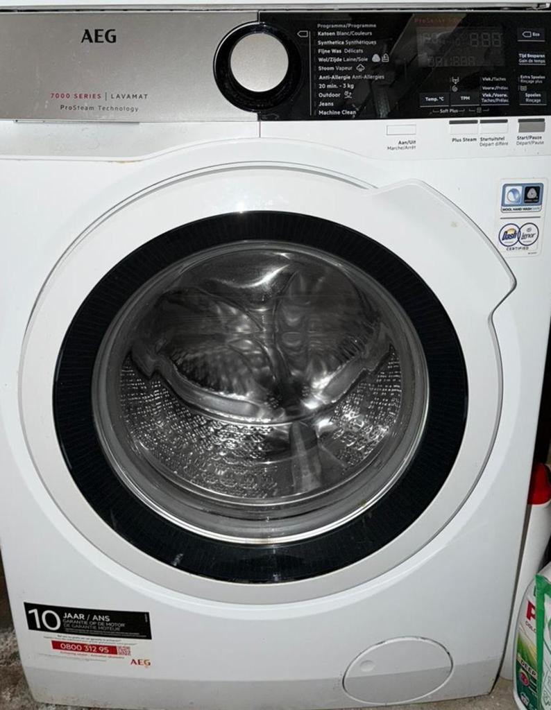 Wasmachine AEG prosense 7000 series, Electroménager, Lave-linge, Enlèvement
