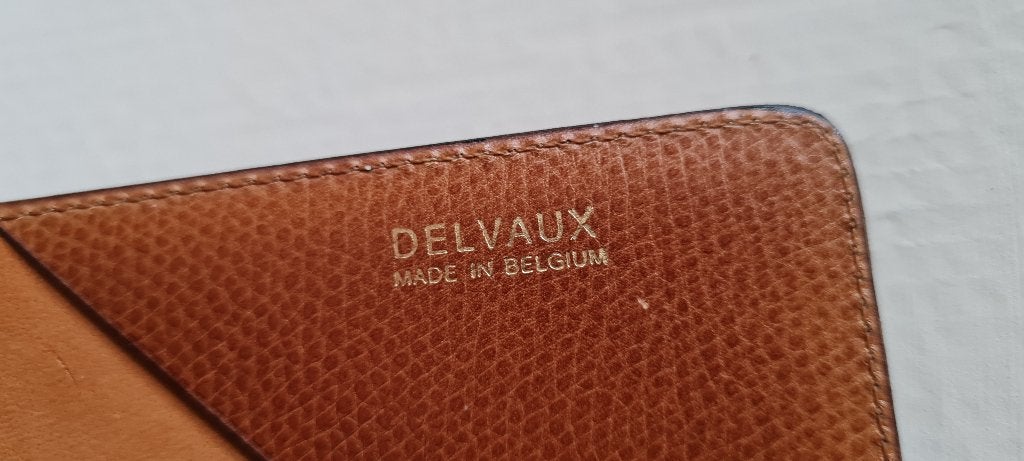 Pochette à documents Delvaux Fine Fleur, Enlèvement ou Envoi, Utilisé