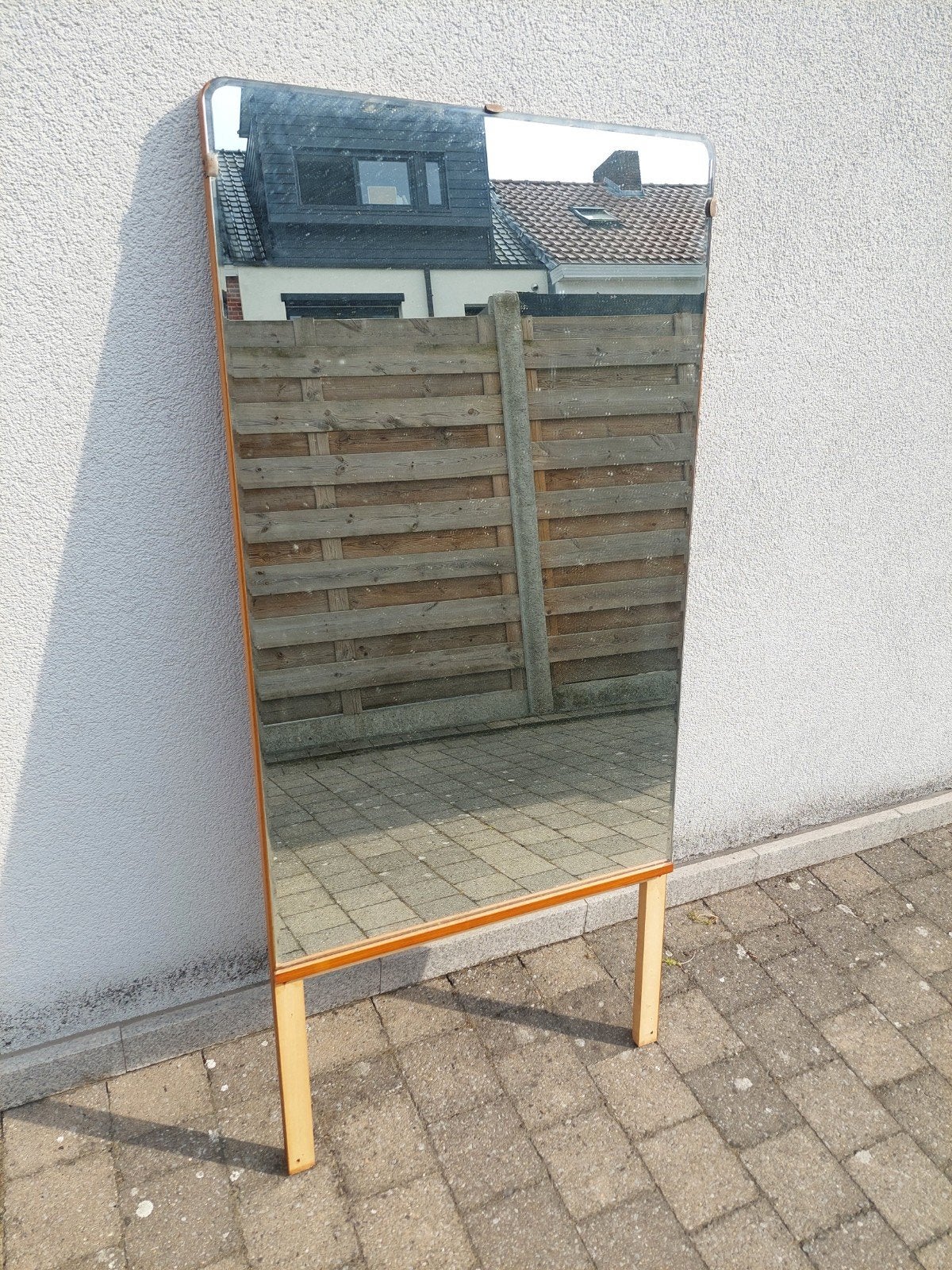 Grote spiegel totale maat 1,35m H ,Br62cm, Huis en Inrichting, Woonaccessoires | Spiegels, Ophalen