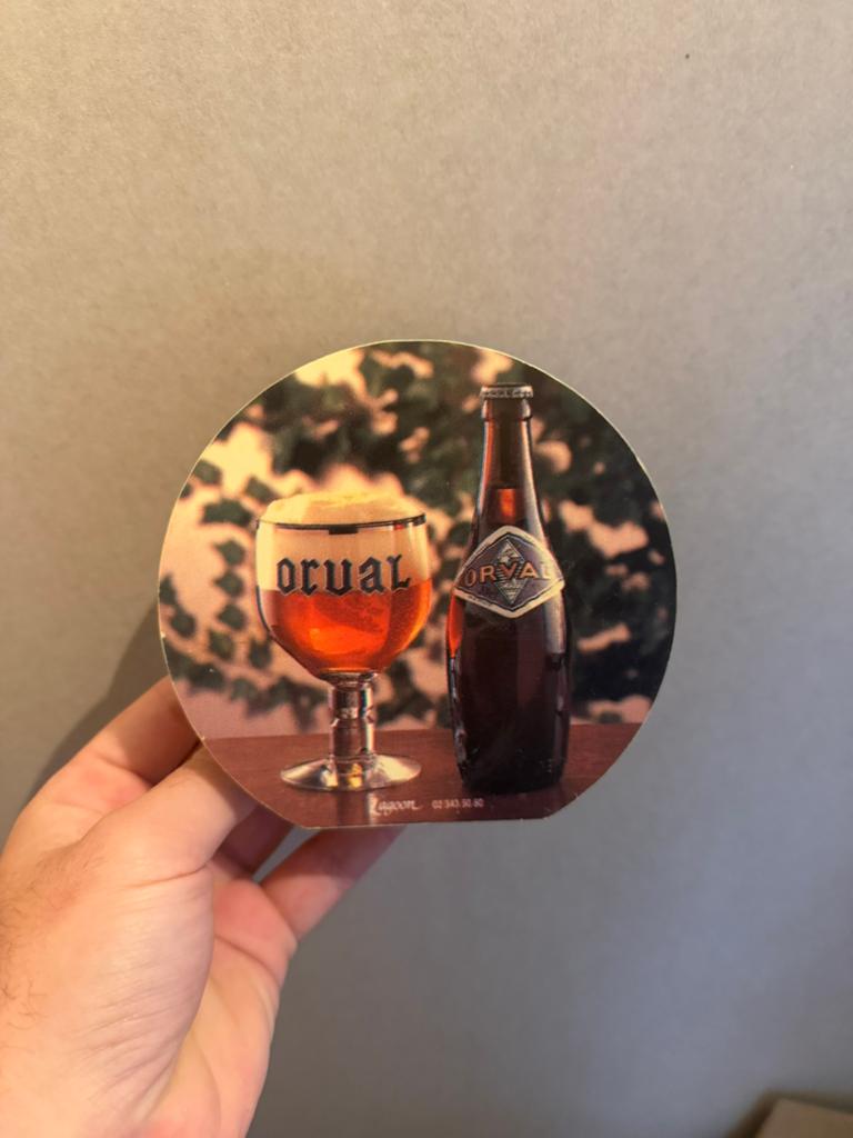 Porte sous bock Orval, Collections, Enlèvement, Comme neuf, Autres types, Autres marques