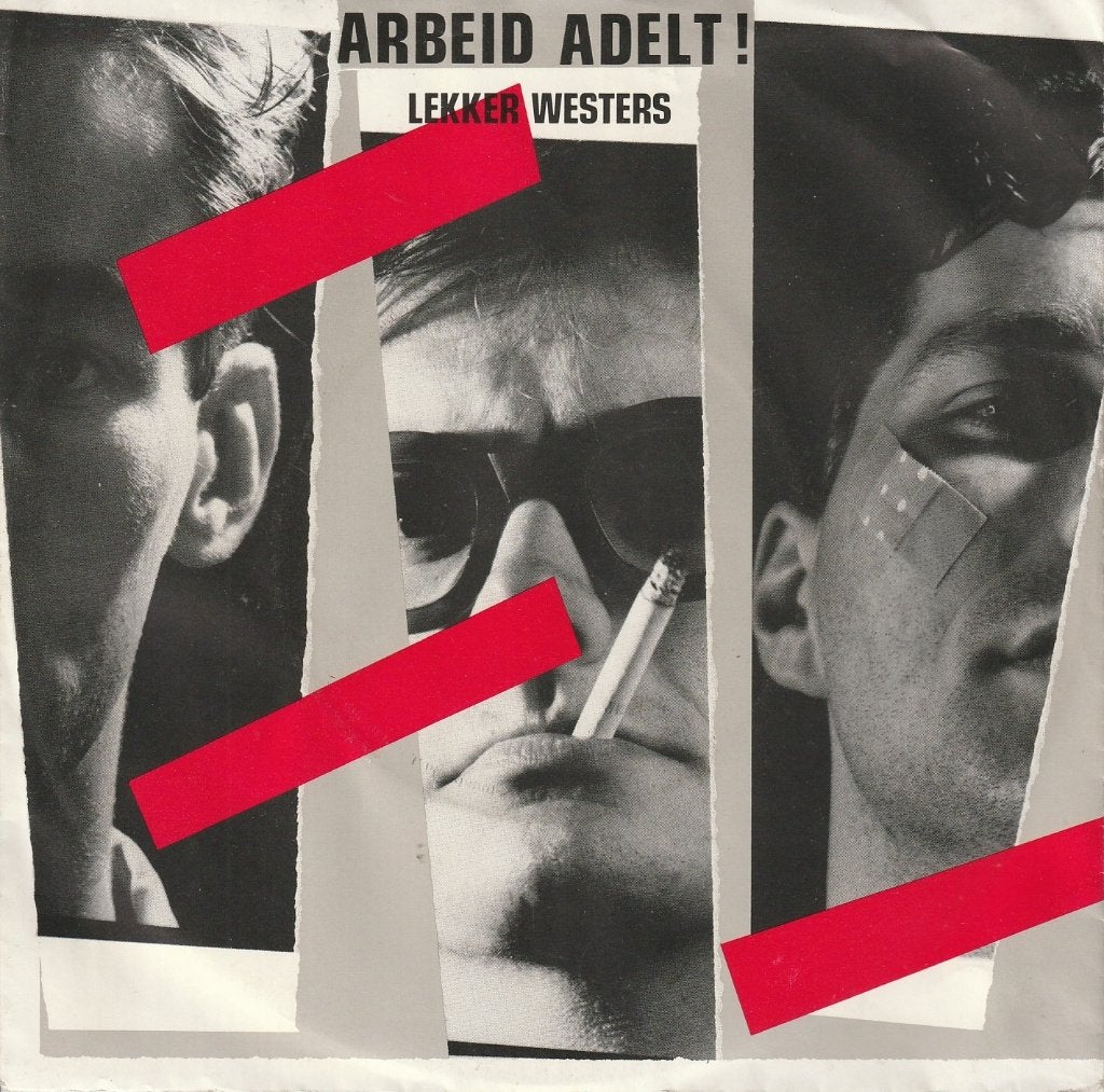 Arbeid Adelt - Lekker Westers - BELPOP, 7 inch, Zo goed als nieuw, Rock en Metal, Fotohoes