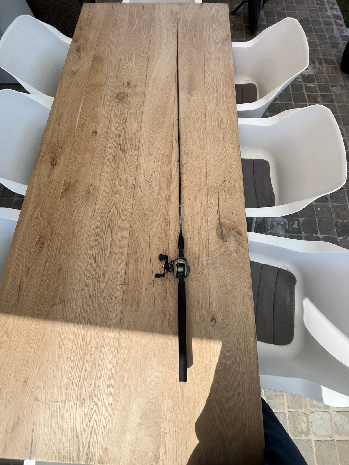 Baitcaster ultimate cast special, Watersport en Boten, Hengelsport | Roofvissen, Ophalen, Zo goed als nieuw