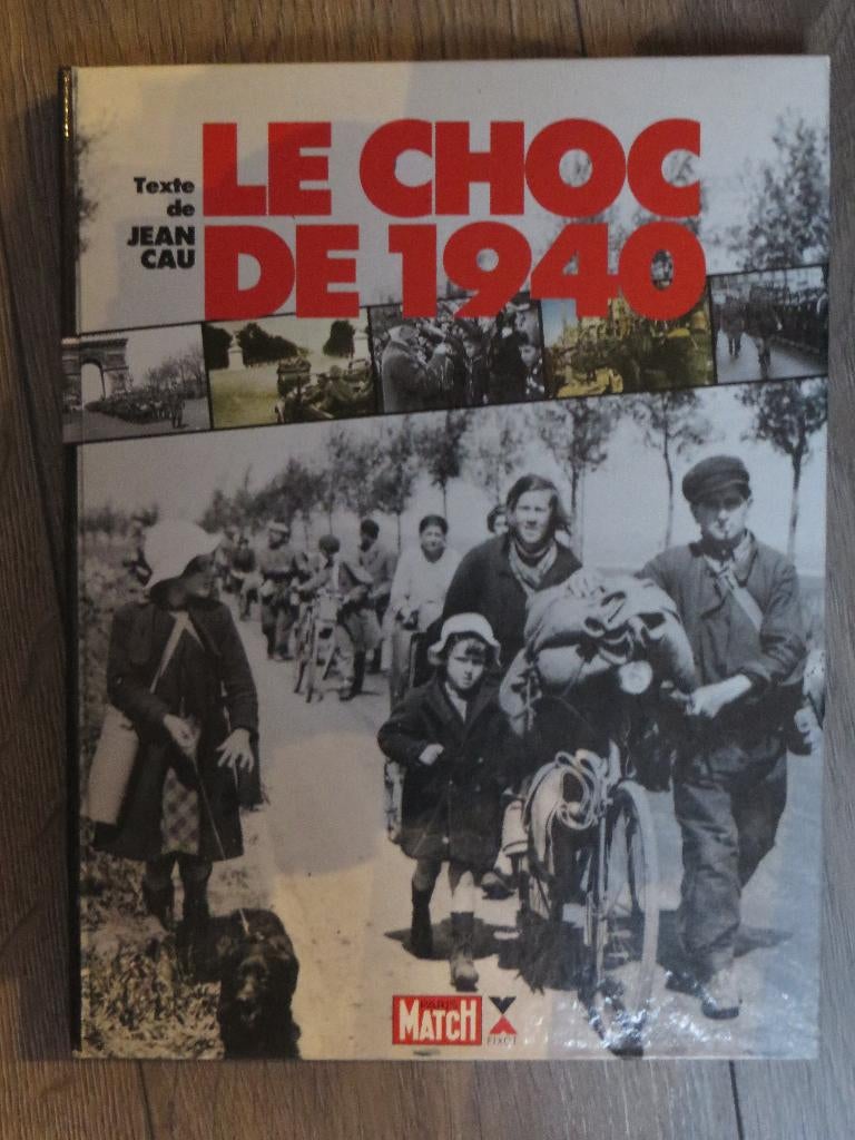 Livre le choc de 1940, Ophalen, Zo goed als nieuw, Jean cau