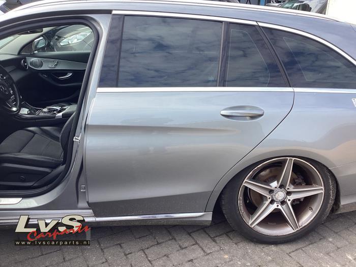 Portier 4Deurs links-achter van een Mercedes C-Klasse (792), Gebruikt, -, Deur, Ophalen of Verzenden
