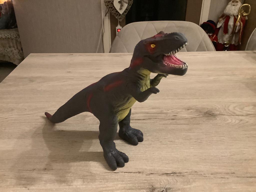Speelgoed dinosaurus character (23x32 cm), Ophalen of Verzenden, Zo goed als nieuw