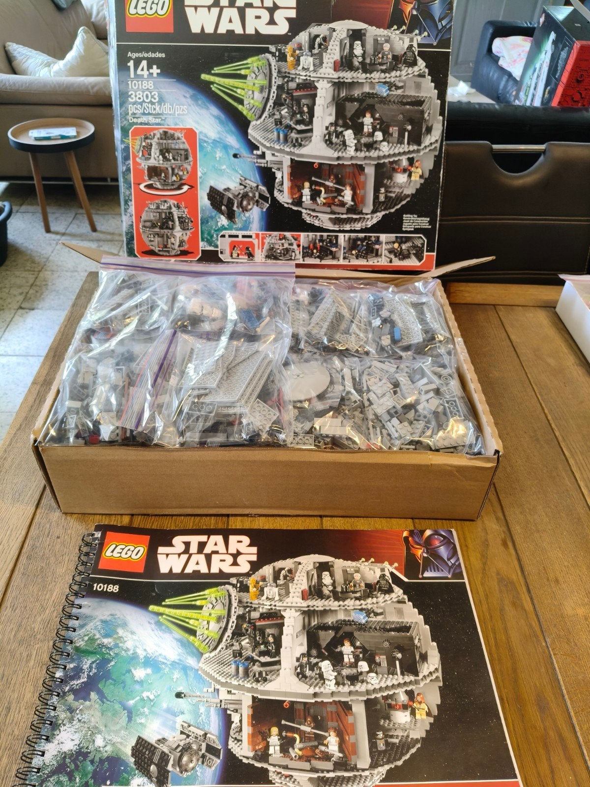 Lego 10188 Étoile de la mort UCS, Enlèvement ou Envoi, Complet, Lego