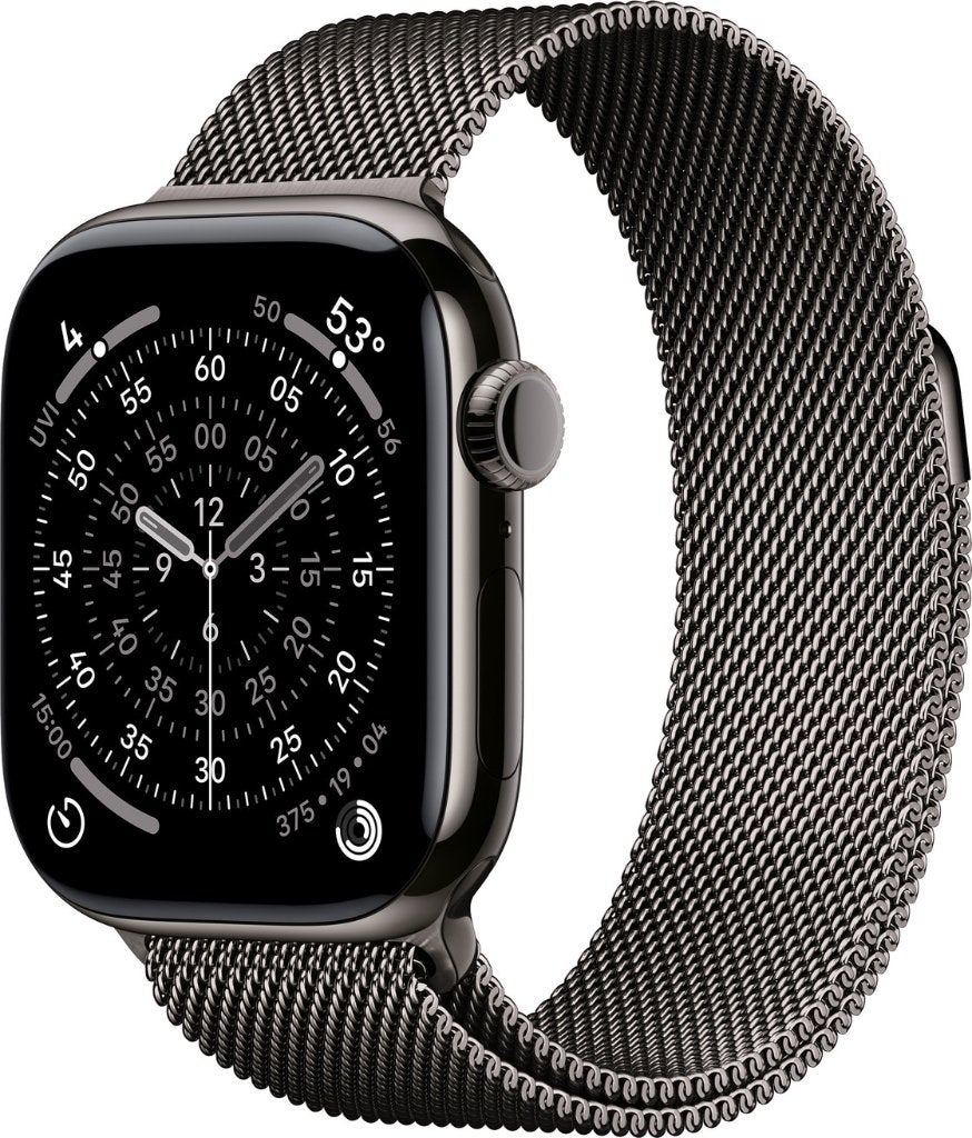 Bracelet Milan en titane Apple Watch Series 11, Bijoux, Sacs & Beauté, Neuf, Enlèvement ou Envoi, Apple Watch, IOS