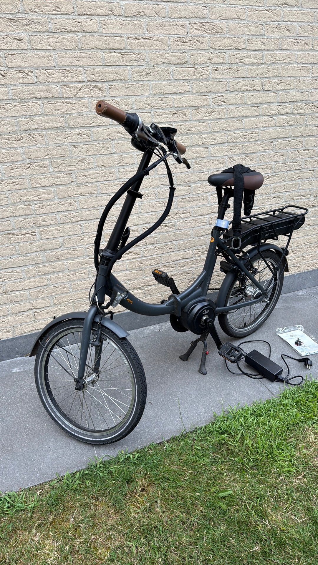 Elektrische plooifiets, Fietsen en Brommers, Fietsen | Vouwfietsen, Ophalen, Gebruikt, Overige merken