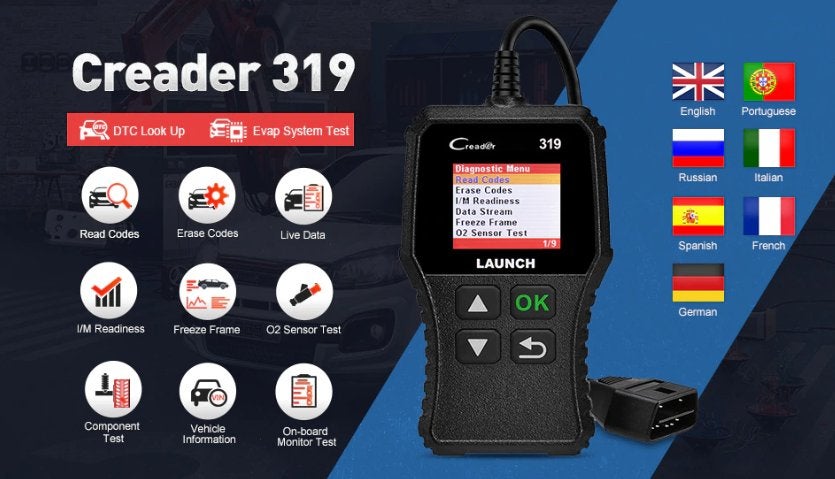 DIAGNOSTIC OBD2 LAUNCH Scanner foutcodelezer, Ophalen of Verzenden, Nieuw