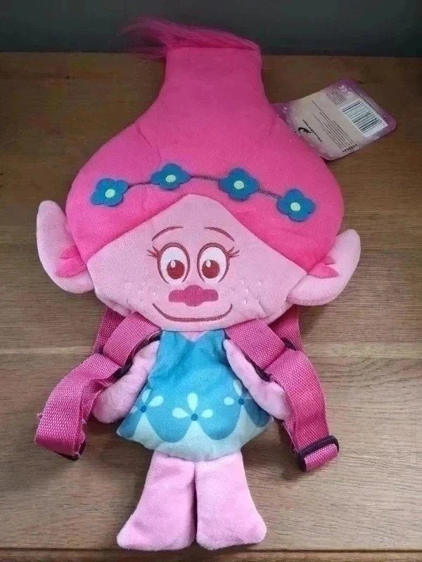 Trolls rugzakje, Nieuw, Ophalen of Verzenden, Roze, Rugzak