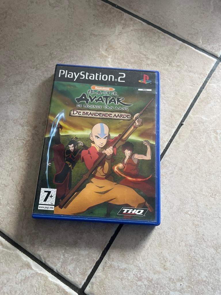 PlayStation 2 Avatar The Last Airbender nl, Enlèvement, Comme neuf